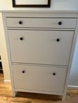Ikea Hemnes skorskåp vit