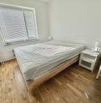 Säng 160x200 sängstomme+madrass+ben ESPEVÄR VALEVÅG BRYN