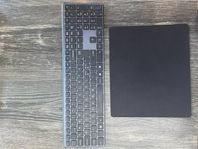 Slimmat trådlöst tangentbord + musmatta i Göteborg