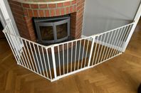barngrind Babydan Flex vit