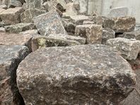 80 m2 Begagnad storgatsten / Svensk Granit / BÄSTA PRIS!!