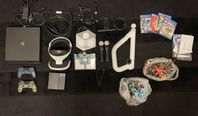 Playstation 4 Pro, med VR