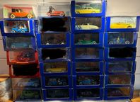 Tintin samling, bilar, figurer, filmer, bok etc