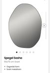 spegel Sasha från rusta. 