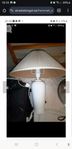 2 olika taklampa bordslampa