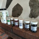 Färgpigment, torrt pigment för blandning