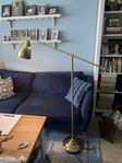 Golvlampa mässing