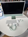 imac Grön iMac 24 tum med Retina 4,5K-skärm