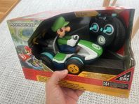 Super Mario Kart Mini RC Racer Radiostyrd Bil Luigi