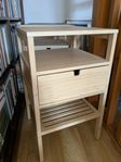 2 st Ikea Nordkisa avlastningsbord/sängbord
