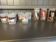Coca-Cola glas vintage och Orrefors Irish coffee-glas