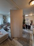 Hassvik sjutdörrpar högblank grå till IKEA paxgarderober