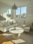 Söderhamn Ikea soffa 3 sits + fotpall (nästan ny)