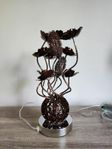 Bordslampa formad som blommor med dimljus