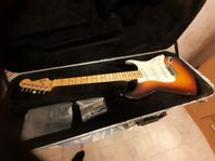 Fender elgitarr och elbas 