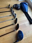 Golfset med kvalitetsklubbor + bag – säljes styckvis/pake