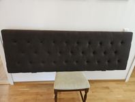 MIO sänggavel 180 mörkbrun/svartbrun 