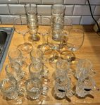 Kristallglas och övriga glas