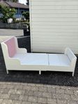 Ikea växasäng "Busunge" med madrass 