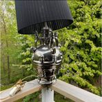 en unik bordslampa