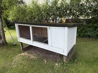 Kaninbur för utebruk rejält byggd