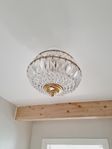 Vacker vintage kristallplafond, Made in Sweden