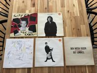 lp skivor Lundell och Hellman 