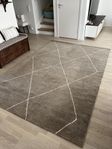 NANCY luggmatta beige/naturvit 200x290 i superfint skick!