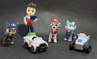 Nya Paw Patrol Figurer och Fordon