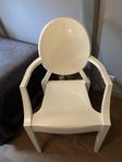 Kartell - Louis Ghost Chair 4852 - vit plast