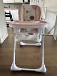 Kinderkraft Yummy Matstol, Rosa