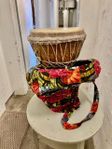 Djembe med väska och Baye Fall byxor
