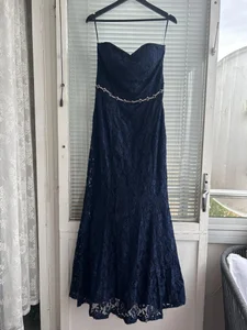 Festklänning strapless