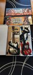 Playstation 2 Guitar hero gitarr