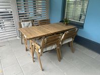Matbord och 4 stolar IKEA