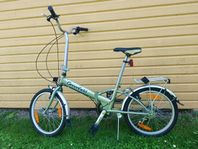 Hopfällbar 6vxl cykel, 20 tum i nyskick (aldrig använt)
