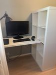 Kallax/Linnmon Skrivbord/bordskombination
