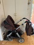 Teutonia barnvagn inkl tillbehör