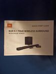 Jbl 9.1 soundbar med bas, högtalarsystem