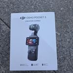 DJI Osmo Pocket 3 Creator Combo – Oöppnad Ny i Kartong