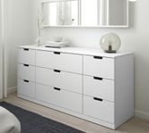 Nordli byrå 9 lådor