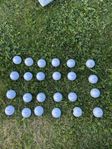 Golfbollar, titleist, callaway, taylormade