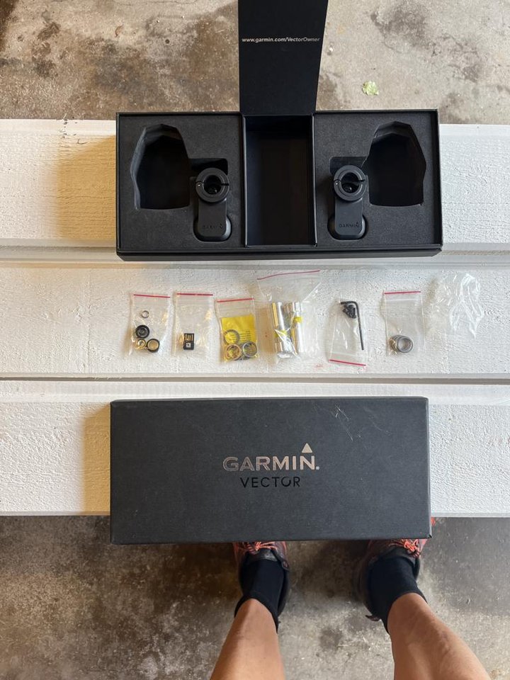 garmin vector wattmätare