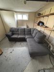 Soffa med divan