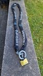 ABUS låskätting klass 3, längd 250 cm, inkl hänglås