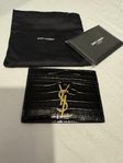 saint Laurent crocodile leather kort hållare