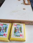 Set of 2 Junior Paper Playing Cards Mini 