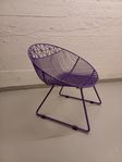 Lila barnstol/loungestol