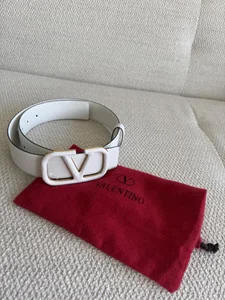 Valentino Bälte vit
