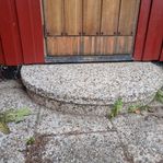 Sjösten trapp, halvmåne